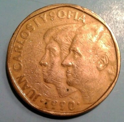 Spain 500 Pesetas coin 1990 - Image 1 of 3