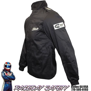 Zamp ZR-10 Auto Racing Jacket Black SFI 3.2A/1 Size Large - Picture 1 of 4