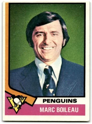 1974-75 Topps Marc Boileau Pittsburgh Penguins #49 - Image 1 of 2