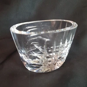 Orrefors Crystal Vase MCM 1960s Heavy signed Number 2 of 899 by artist - Picture 1 of 19