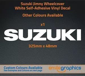 Suzuki Jimny Wheel Cover Sticker - Other Colors Available - Picture 1 of 2