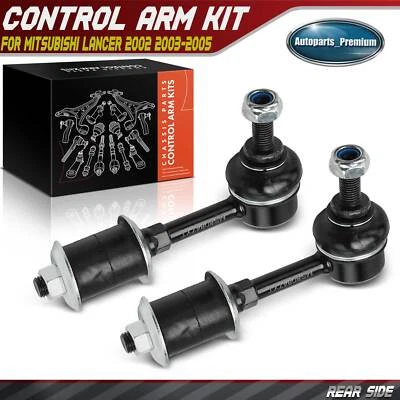 2 件后驱动和乘客 Sway 杆链接适用于三菱 Lancer 2002 2003 - 2005 — 第 1/4 张图片