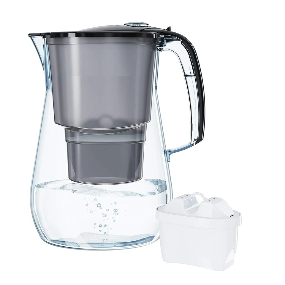 Aquaphor B218 200L Wasserfilter - Onyx Schwarz, Inkl. MAXFOR+ Filterkartusche