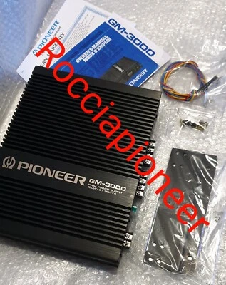 Pioneer Amplificatore GM-3000 USATO Vintage Ts Kex Kpx kp keh Gex Deh Cdx Dex CD - Immagine 1 di 4