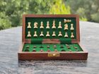 Small Magnetic 7 X 7 Inch Travel Folding Chess Board With Pieces Christmas Gift