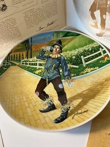 The Wizard Of Oz - If I Only Had A Brain Knowles Collector Plate with Box & COA - Picture 1 of 7