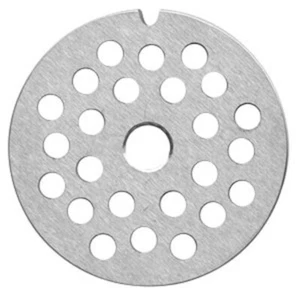 #8 Placa amoladora de acero inoxidable de 1/4" (6 mm) - Placa de molienda de carne - 60821 - Imagen 1 de 1