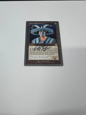 Jester's Sombrero Unglued Signed Autograph Dan Frazier - Image 1 of 2
