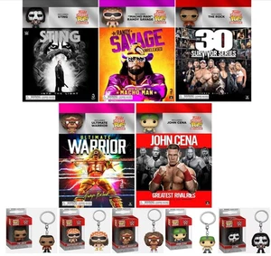 WWE: The Ultimate & Limited 5-Volume DVD Collection + Funko Keychain: Sting/ ... - Bild 1 von 1
