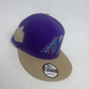 Arizona Diamond Back New Era 9Fifty SnapBack 20° Anniversario Patch Cavallo - Foto 1 di 10