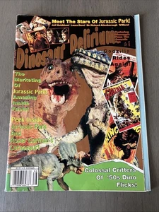 1993 Starline Dinosaur Delirium Magazine #66 Jurassic Park Carnosoar King Kong - Picture 1 of 13