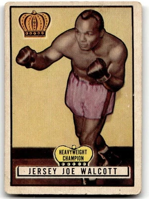 1951 Topps Ringside #31 Jersey Joe Walcott Boxing VG-VGEX (tape) HOF NO RESERVE! - Image 1 of 2