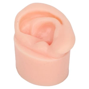 (Left 26565 6FV0A)Piercing Practice Ear Model Long Ear Canal Soft Piercing Ear - Picture 1 of 22