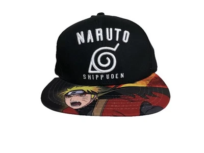 Gorra Naruto Shippuden Flat Bill SnapBack Manga Anime 2002MK 2007SP OSFM  Foto 1 de 4