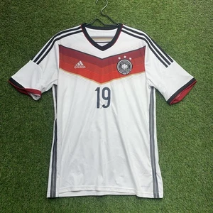 Germany Football Soccer Jersey Mens Large Gotze #19 World Cup Adidas G87455 - Picture 1 of 12