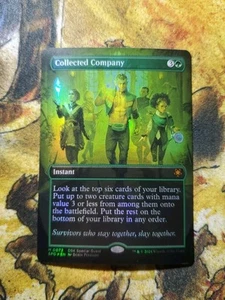 Collected Company (Borderless Foil) - DSK SPG NM Magic The Gathering - Picture 1 of 2