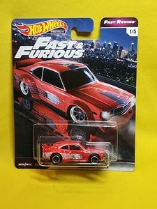 Hot Wheels Premium Fast & Furious Fast Rewind Mazda RX-3 Rosso 1/5🔥B3 - Foto 1 di 10