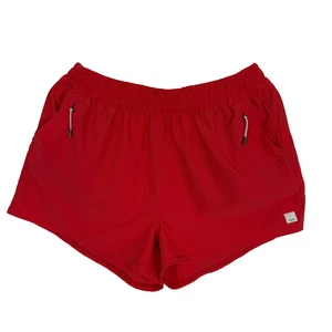 Vuori Womens Performance Dash Shorts Red Size XL - Picture 1 of 9