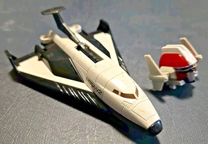 Vintage 1998 Bandai Mighty Morphin Power Rangers in Space V2 Space Shuttle & Head - Bild 1 von 12