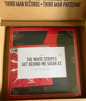 Third Man Records Vault 63 The White Stripes Get Behind Me Satan XX NEW Sealed Foto 1 de 4
