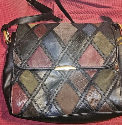 Patch frontal multicolorido Leather Cabin Creek  - Imagem 1 de 4