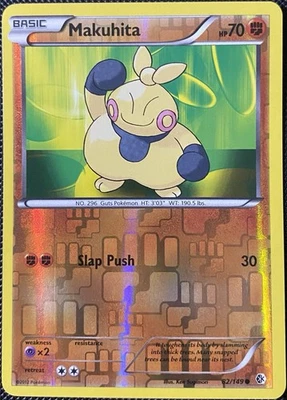 Makuhita 82/149 Boundaries Crossed Reverse Holo - Pokémon Card - Image 1 of 2