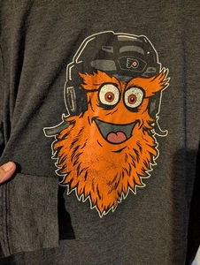 Philadelphia Flyers 47 Gilly Long Sleeve T Shirt Sz.Large - Picture 1 of 13