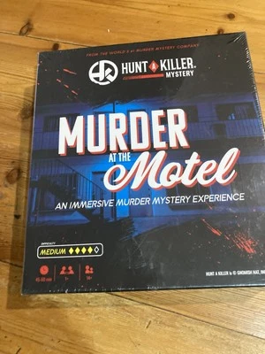New Hunt A Killer: Murder At The Motel - cult murder mystery game NEW SEALED - Image 1 of 3