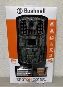 Bushnell CAMO Trail Camera Combo 22MP W/Batteries & 16GB SD Card BRAND NEW - Picture 1 of 2