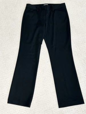 Pantalones de vestir Express negros talla 8S editor corto pierna recta para mujer’s Foto 1 de 4