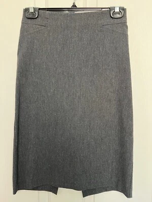 Sexy falda de carrera lápiz abertura trasera gris Guess para mujer talla 24/XS Foto 1 de 4