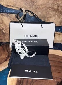 CHANEL Empty Sunglasses Box, Dust Bag, Booklet, Ribbon & Gift Bag. - Picture 1 of 9