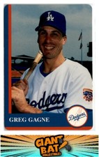 1997 Mother's Cookies Los Angeles Dodgers #7 Greg Gagne