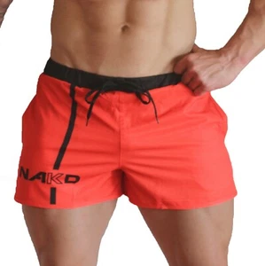 NAKD APOLLO MENS LIFTING SHORTS BODYBUILDING GYM TRAINING RUNNING - Picture 1 of 4
