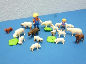 Schaf Schafe Bauer Tiere Figuren zu Almhütte 5422 5424 Playmobil 043 - Bild 1 von 2