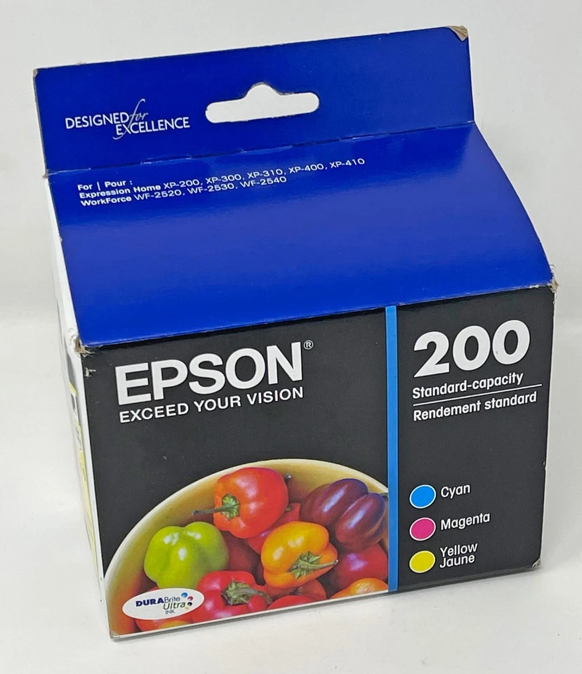 Epson 125 T1251 Yellow Ink Cartridge T1254 Genuine