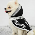Winter Cotton Padded Dog Clothes Chest Back Zipper Jacket Pet Clothes Chest