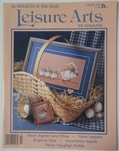 Leisure Arts The Magazine February 1988-26 Projects - Picture 1 of 5