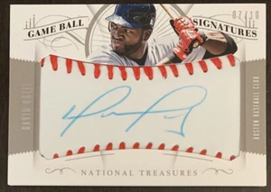 David Ortiz🔥2014 Panini National Treasures Game Ball Signatures AUTO #22 7/10📈 - Bild 1 von 3