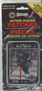 Parche de jugador de acción Wayne Gretzky 1993 94 NHL Los Angeles Kings 3" x 4" en paquete - Imagen 1 de 2