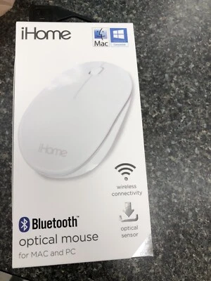 iHome WIRELESS OPTICAL MOUSE for MAC & PC USB-C USB-A Macbooks OS Windows Laptop - Image 1 of 3