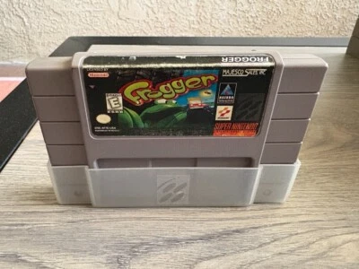 Frogger (Super Nintendo SNES, 1998) Tested Working - Image 1 of 4