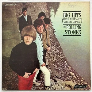 Rolling Stones Big Hits High Tides & Green Grass Vinyl LP Book London NP-1 Mono - Picture 1 of 5