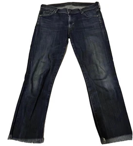 Citizens of Humanity Avedon Jeans dünner Schnitt roher Saum niedriger Oberteil Damen Größe 30 - Bild 1 von 8