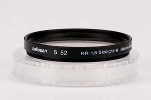 Heliopan S 52 Kr 1.5 Skylight -0 52mm IN Case - Picture 1 of 2