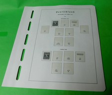 Leuchtturm Blätter Amerik+Britische Zone+All.-Besetzung