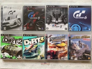 SONY PS3 Gran Turismo & McRae: Dirt 2 3 & Stuntman: Ignition & Motor Storm set - Picture 1 of 18
