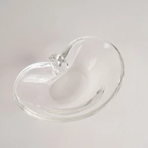 Vintage Steuben Crystal Kidney Shape Ashtray Decorative Bowl - Picture 1 of 14
