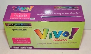 Quick Label Systems Vivo Touch Toner Magenta 14335012 - Picture 1 of 1
