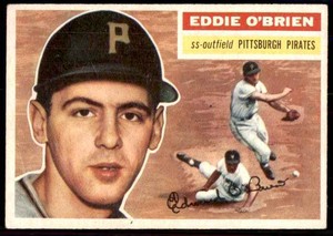 1956 Topps Gray Back MID Grade #116 Eddie O'Brien